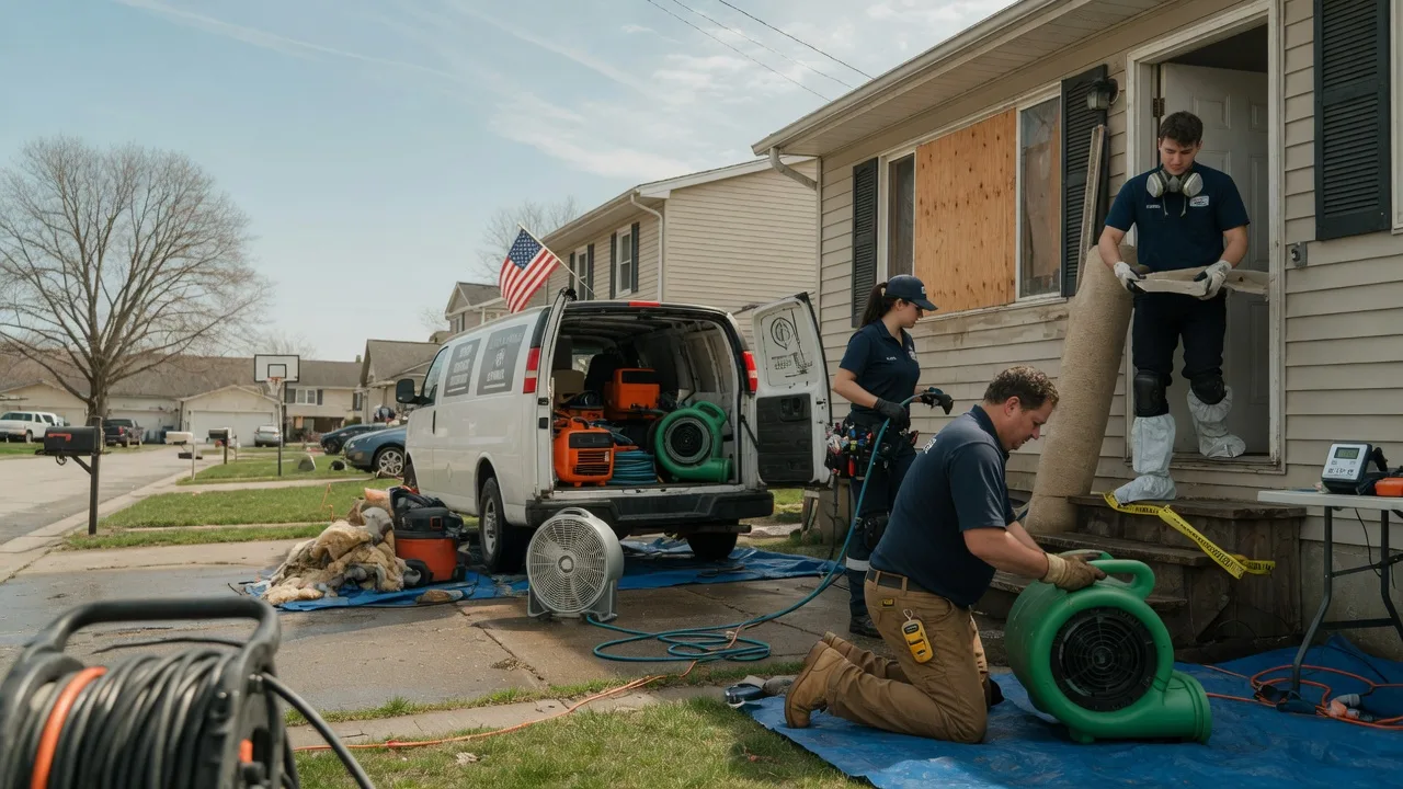 Water Damage Restoration in Geddes, SD near me